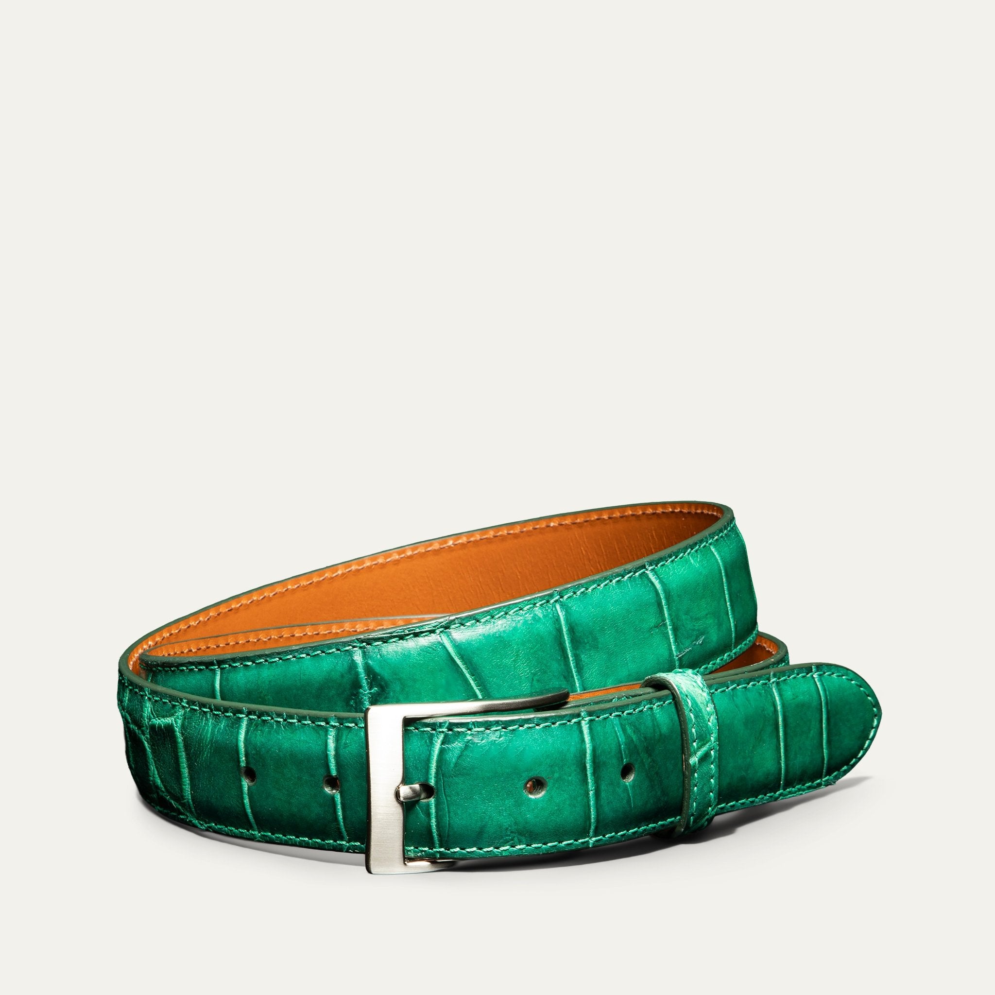 Genuine American Alligator Belt 35mm - Will Leather Goods